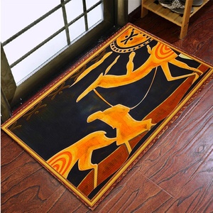 豪华设计师橡胶门垫防滑，批发家用天然聚氯乙烯橡胶门垫 - Product Image 5