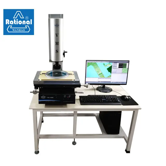 Máquina de medición de vídeo de 2 dimensiones, alta precisión y estabilidad, con cámara digital Hd