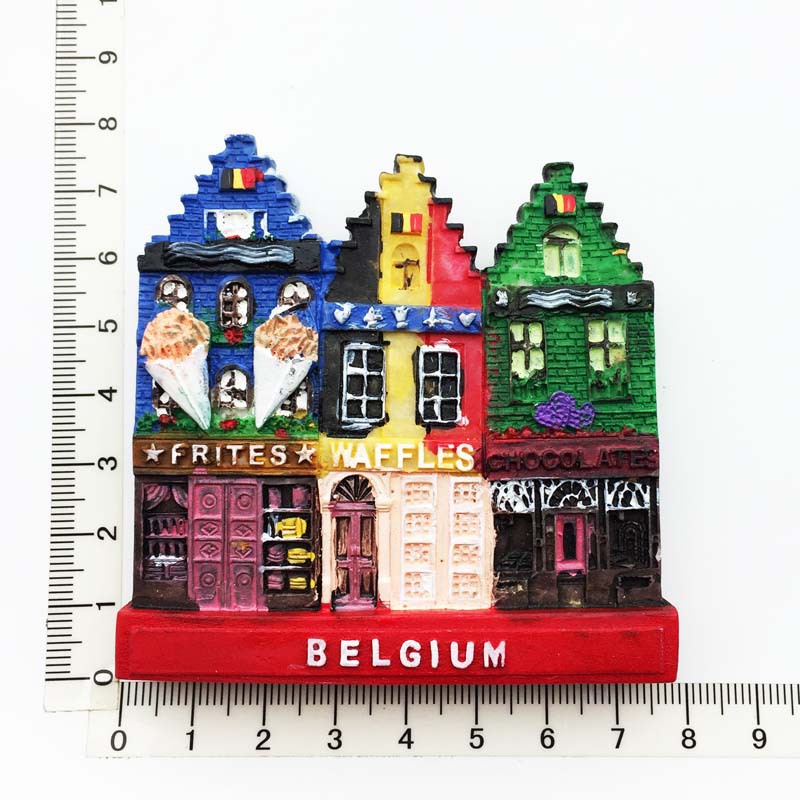 Scènes de rue colorées en Belgique