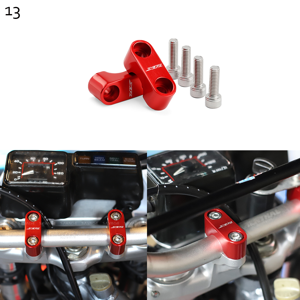 13) Pinces de guidon 2 pcs