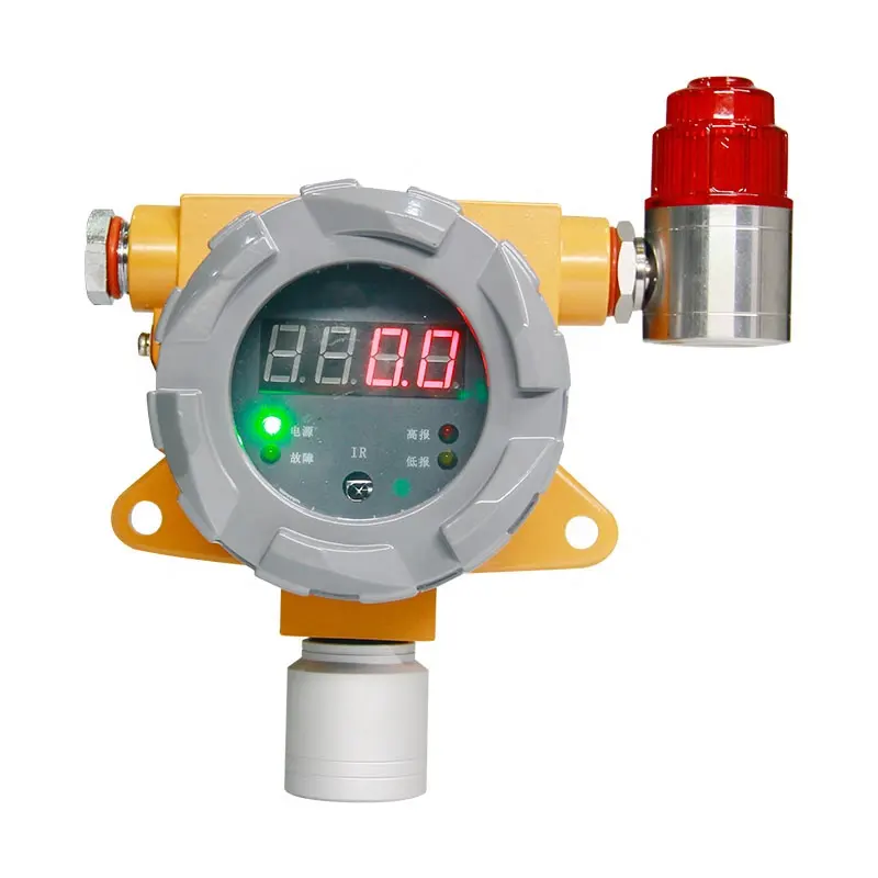 Rilevatore di gas industriale ATEX sensore di gas CO con relè rilevatore di gas di perdite di monossido di carbonio con allarme luce sonora