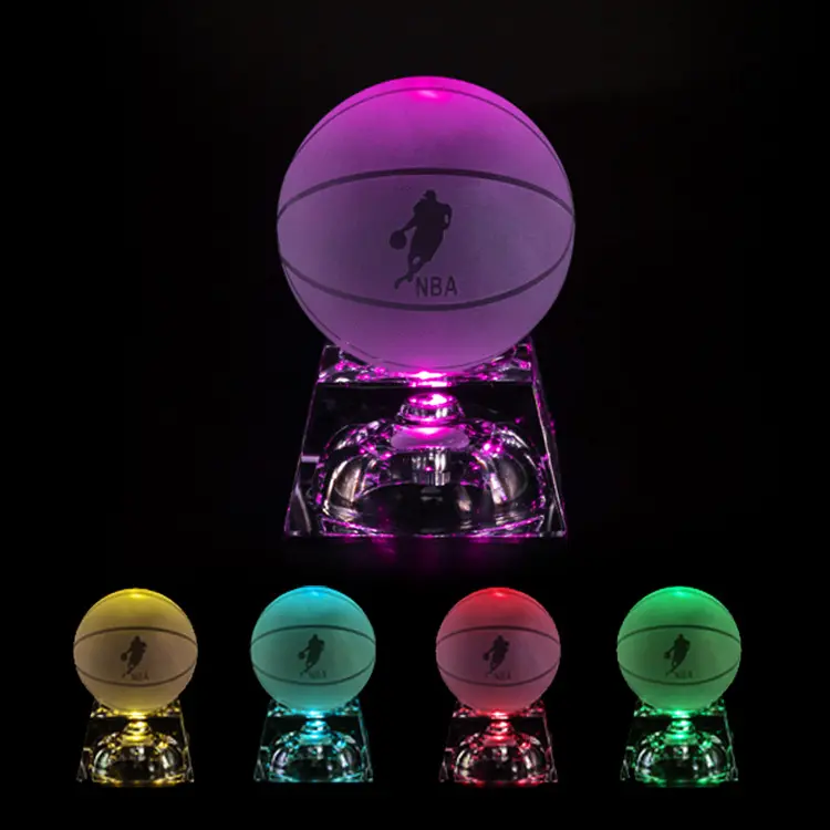 crystal ball stand with LED light for all kinds of crystal balls or crystal displaying models