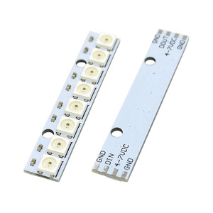 8-Bit-Kanal WS2812 5050 RGB 8 LED-Licht Eingebaute voll farbig angetriebene Entwicklungs platine Strip-Treiber platine für Arduino - Product Image 3