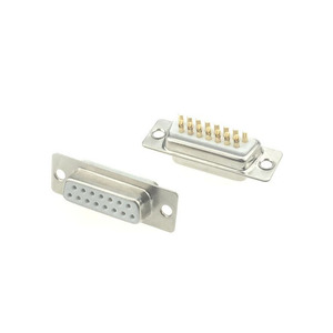 Conector hembra de soldadura DB de 9 pines con interfaz VGA de alta corriente para aplicaciones de PCB - Product Image 2