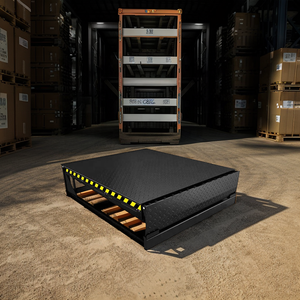 8-10Ton Telescopic Hydraulic Dock Leveler Platform <strong>Loading</strong> Unloading <strong>Automatic</strong> Cargo Dock Ramp Forklift <strong>Container</strong> - Product Image 6