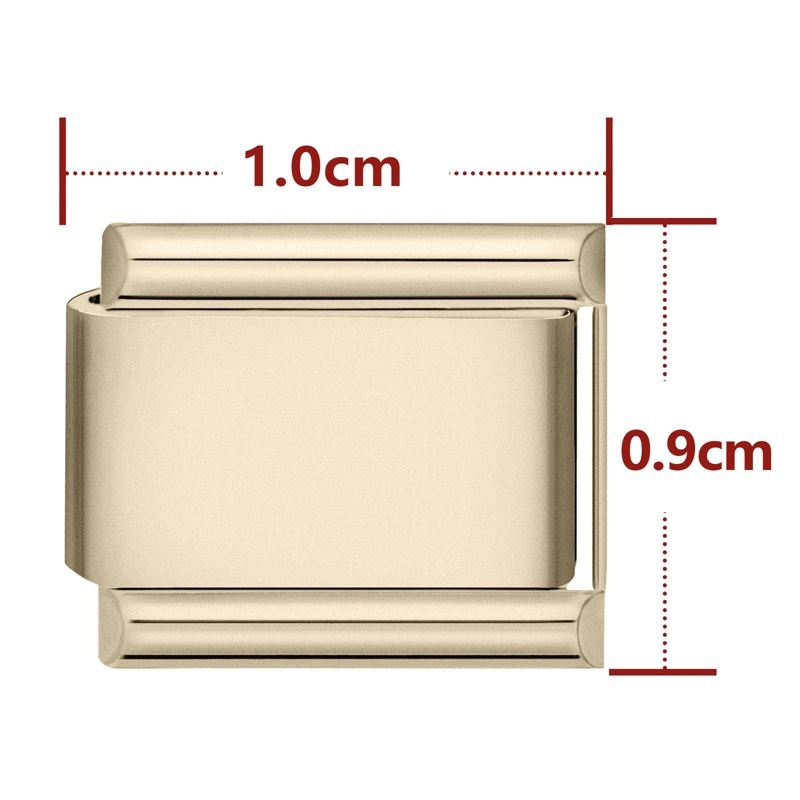 Matte retro gold-109cm