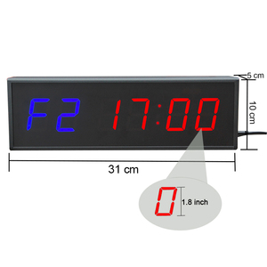 Timer per il conto alla rovescia programmabile da 1.8 pollici portatile programmabile per l'allenamento Fitness con funzione di ripetizione - Product Image 2