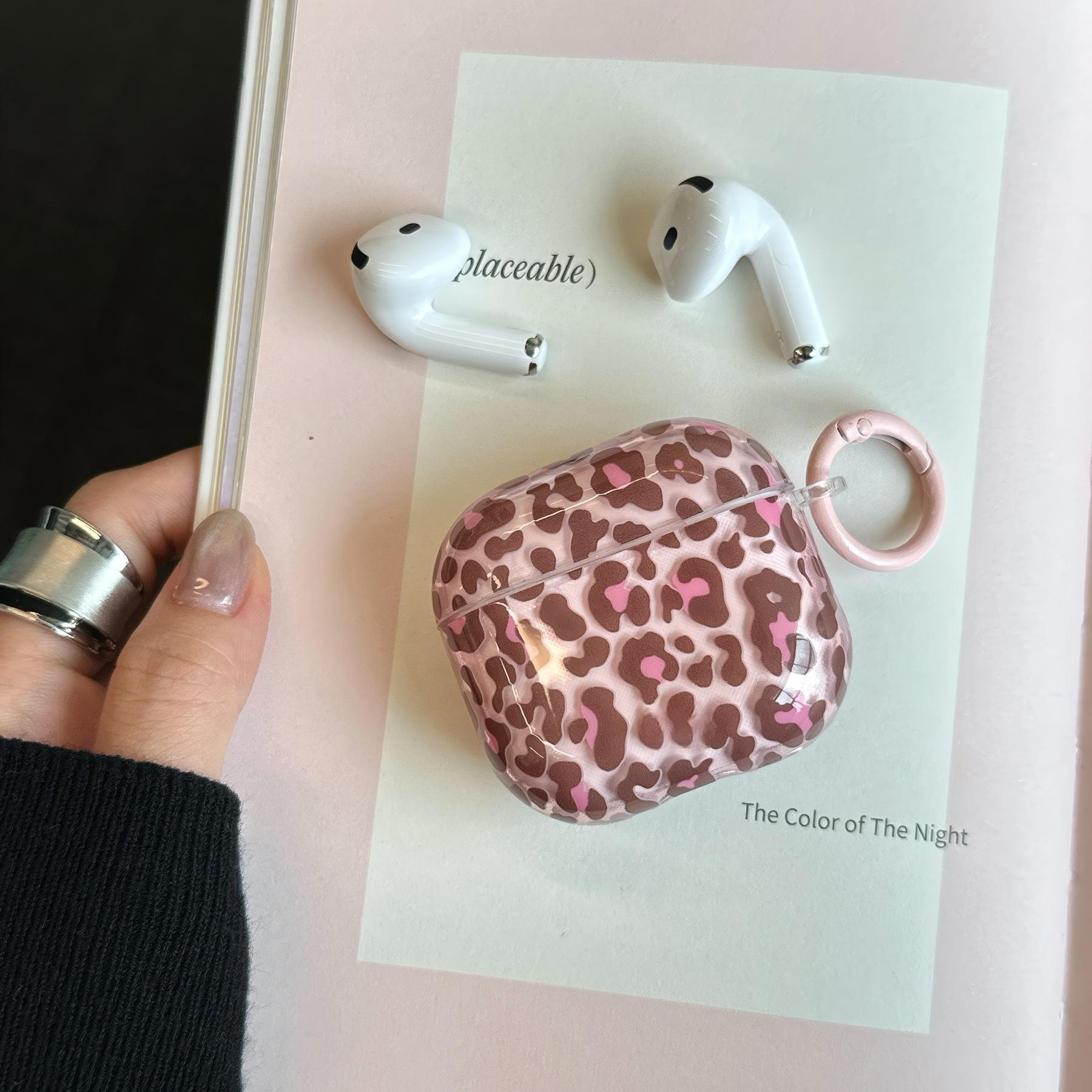 Sheer Pink Leopard Print