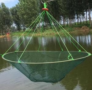 フィッシングネットHDPE PET NYLONフィッシュネットノットレスカスタマイズ可能な屋外フィッシングネット - Product Image 2