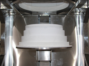 Fornace di tipo elevatore di qualità eccellente 1700C dell'elevatore del forno per il trattamento termico del laboratorio dell'esperimento del solvente di vetro - Product Image 4