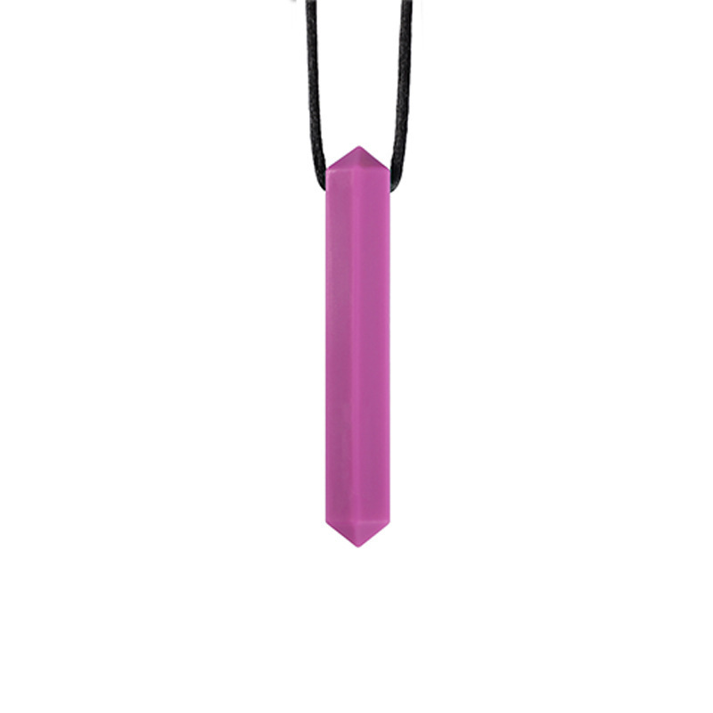 Pendentif gemme violette