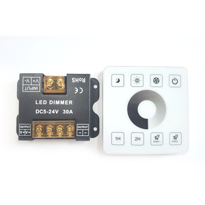 12V Dimmer Touch telecomando RF Dimmer 18A per striscia LED monocolore Led Light Dimmer - Product Image 4