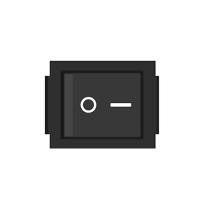 KCD4-202 16a 250v Kcd4 6 Pin 2 <strong>Way</strong> <strong>on</strong> off Black Rocker Switch T85 1e4 - Product Image 3