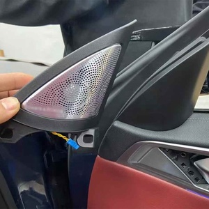 Fabrika yeni araba iç otomatik renk değiştiren Led ışık araba kapıları a-pillar Tweeter hoparlör kapağı için BM-W 4 serisi I4 - Product Image 6