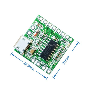 Módulo Micro USB PAM8403 MINI 5V amplificador Digital de clase D con interruptor potenciómetro 3WX2 Control de volumen de alimentación USB - Product Image 2