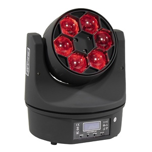 Высококачественные светодиодные фары с подвижной головкой RGB & RGBW CCT DMX управляемые для диджейского бара диско-вечеринки и клуба - Product Image 4