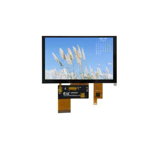 Pantalla LCD de 5 pulgadas Resolución del módulo TFT LCD de 5 "Interfaz RGB de 800x480 Pantalla de panel táctil capacitiva personalizada Pantalla LCD - Product Image 1