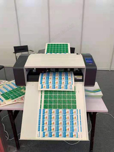 高速自動送りシートラベルカッターダイステッカービニール切断機広州 - Product Image 3