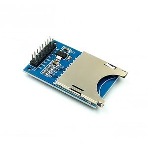 5V/3.3V SPI อินเตอร์เฟซ SD ซ็อกเก็ตการ์ดโมดูลการอ่านและเขียนโมดูลสล็อตแขนอ่านซ็อกเก็ต MCU welldone - Product Image 2
