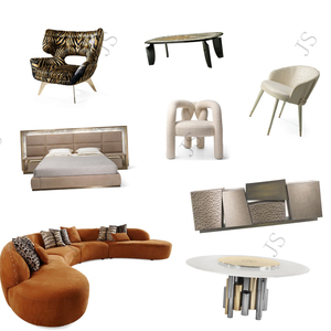 Soluzioni Chiavi in Mano per Progetti di Ville, Divani su Misura, Divano Moderno Curvo, Divani di Design Italiani di Lusso per la Casa - Product Image 4