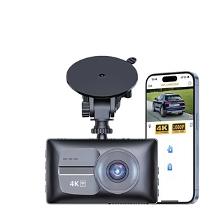 <span class=keywords><strong>3</strong></span> inç Dvr araç HD 4K Dash kamera Wifi Gps gece görüş sürüş kaydedici HD arka kamera araba kara kutusu gece görüş pano
