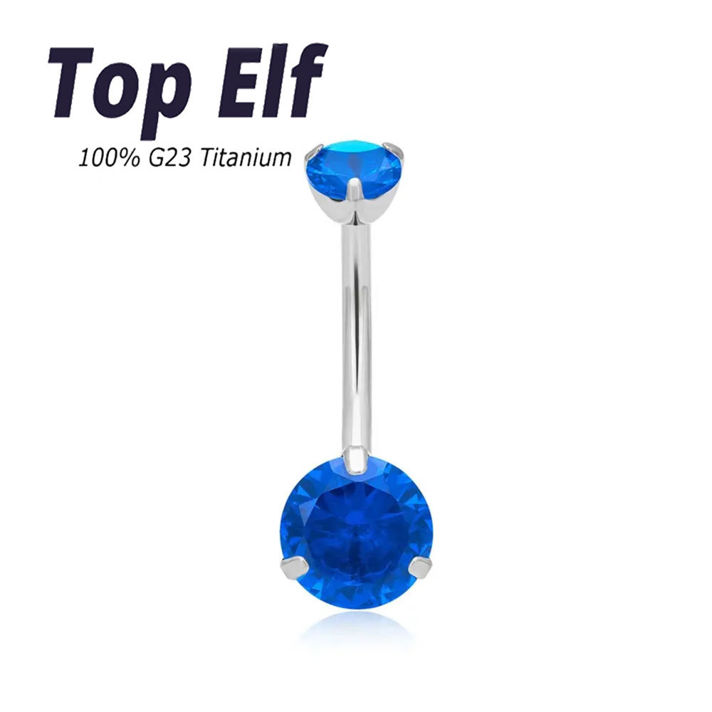 Silver-Dark Blue zircon