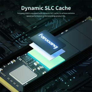 5000mb/s'ye kadar yüksek performanslı oyun 500GB 1TB 2TB 3D NAND M2 M.2 2280 PCIe Gen4x4 NVMe SSD katı hal sürücüler soğutucu - Product Image 4