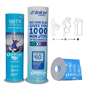 Tùy chỉnh thiết kế các tông Pop Up <span class=keywords><strong>Standee</strong></span> in có thể gập lại giấy Totem <span class=keywords><strong>Standee</strong></span> miễn phí-đứng cho cửa hàng bách hóa quảng cáo - Product Image 2
