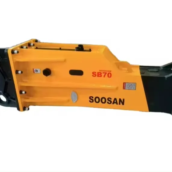 SOOSAN Disyuntor hidráulico SB 70 tipo caja disyuntor adecuado para excavadoras con martillo de 16-21 toneladas para construcciones