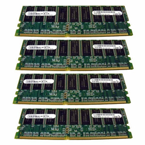 A5198-60101 - 512 MB 133 MHz PC133 ECC registriertes CL3 278-Pin-RDIMM 3,3 V Rank-Speichermodul - Product Image 3