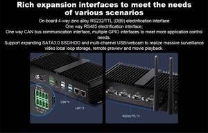 Custom Rockchip RK3568 Mini PC Box Waterproof GPU Fanless Android Arm <strong>Linux</strong> <strong>Embedded</strong> Wifi for Industrial <strong>Control</strong> Stock Available - Product Image 2
