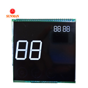Benutzer definierte 7 Segment FSTN VA Thermostat LCD Touch Display Kanal Temperatur sensor Klimaanlage Controller Bildschirm Panel Montage LCD - Product Image 6