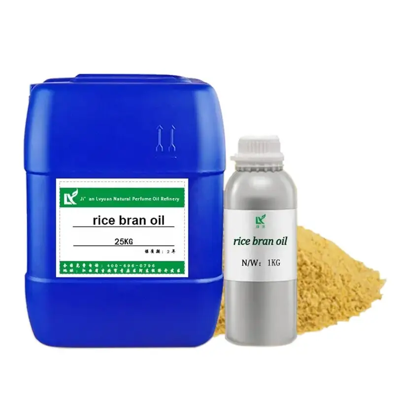 Fabrikant Bulk 100% Pure Natuur Rijstzemelen Olie Food Grade Biologische Rijstzemelen Olie Voor Het Koken