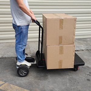 Dễ dàng hoạt động cực kỳ phổ biến kho điện giỏ hàng điện giường phẳng xe đẩy điện điện xe đẩy cho kho - Product Image 4