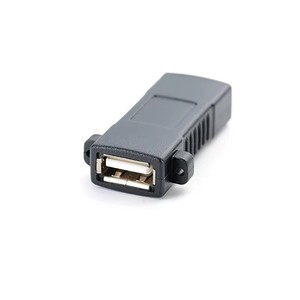 带螺丝孔的<span class=keywords><strong>USB</strong></span> 2.0 AF/AF插头a型母至a型母适配器连接器转换器 - Product Image 2