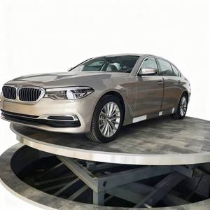 Thủy lực xoay 60 xoay Lift đứng Scissor sân khấu địa hình cho xe điện-360 tự động xoay Nâng Nền tảng - Product Image 3