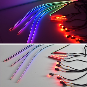 Araba için en çok satan ortam aydınlatma 22 in 1/18 in 1 Led araba iç aydınlatma Led ortam renkli - Product Image 2