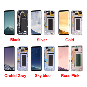 หน้าจอ LCD แบบเดิมหน้าจอสัมผัสพร้อมกรอบสำหรับ Samsung Galaxy S8 Plus LCD สมบูรณ์