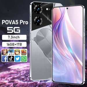 POVA 5Pro 16GB RAM 1テラバイトストレージ7.3フルディスプレイと10コアプロセッサを備えたデュアルSIM Android携帯電話の卓越性 - Product Image 4