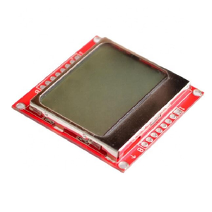 Módulo LCD Monitor de pantalla Adaptador de retroiluminación blanca PCB 84*48 84x84 5110 Pantalla