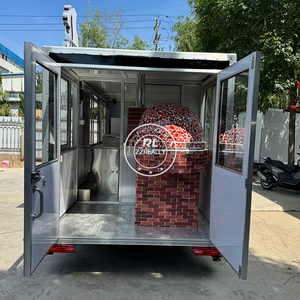 2025 Customized Kitchen Equipment Food Truck BBQ Ice Taco Pizza Truck Food Cart Street Food Trailer