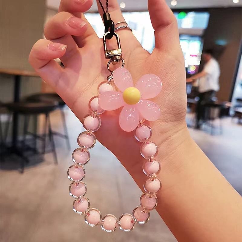 Catena per cellulare 057-B rosa.