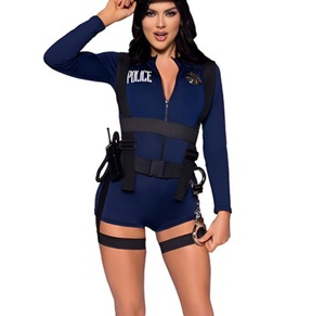 Bán Buôn Halloween Cosplay Vai Trò Chơi Poliken Phụ Nữ Nữ Cộng Với Kích Thước Sexy Đồ Lót Đồng Phục Trang Phục - Product Image 6