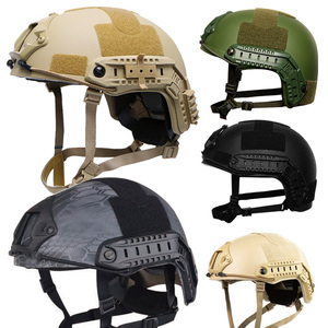 Equipaggiamento di sicurezza per autodifesa in acciaio taglio alto PE UHMWPE Aramid casco balistico da combattimento tattico di sicurezza veloce SF - Product Image 1