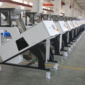 CCD Reis Farb sortierer Großhandel Farb sortiermaschine für Getreide Getreide Weizen Mais Erdnuss Bohnen Samen Tee Nüsse Farb sortierer - Product Image 1