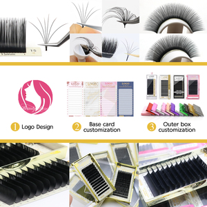 Lashonly New Style Camellia Volume <strong>Lashes</strong> Extensions <strong>3</strong> Lengths Camellia Black Individual Eyelash Extensions Cilios Cashmere <strong>Lash</strong> - Product Image 5