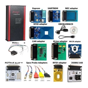 V86 Iprog Key Programmer unterstützt IMMO mit 11 Adapter