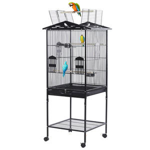 Vente chaude Maison <span class=keywords><strong>Cage</strong></span> À Oiseaux En Métal En Gros Oiseau Ornemental Villa Perroquet <span class=keywords><strong>Cage</strong></span> Fil De Fer <span class=keywords><strong>Cage</strong></span> Pour Animaux De Compagnie - Product Image 2