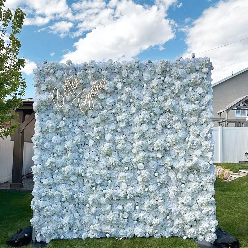Mur de fleurs 9