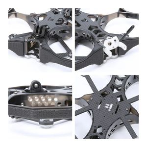 IFlight ProTek35 Frame 151mm <strong>3</strong>.5inch CineWhoop Frame Kit with <strong>3</strong>.5mm Arm Compatible Nazgul 3535 Propeller for FPV - Product Image 4